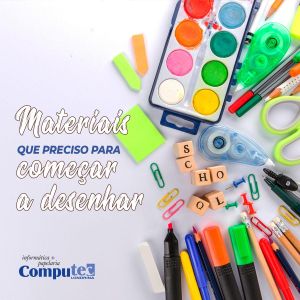 Material para desenho – você sabe o que comprar?