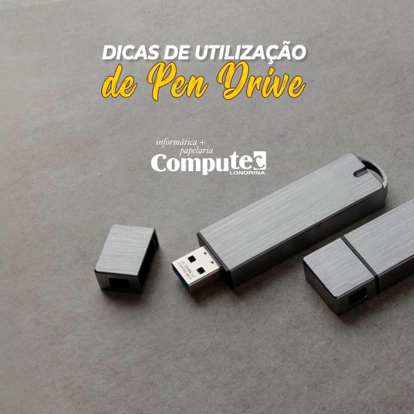 Pen drives são mais do que unidades de armazenamento