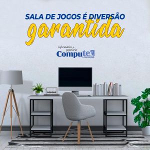 Sala de jogos é diversão garantida