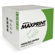 Formulário contínuo branco Maxprint 080 colunas 1 via 3.000 fls