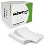 Formulário razão branco Maxprint 080 colunas 3 via 2.000 jgs