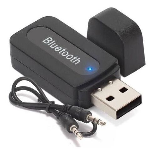Adaptador Bluetooth 5.0 Malubero Color Negro 2 En 1 Para Pc/Tv