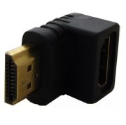 Adaptador HDMI em L Macho x Femêa 90 Graus