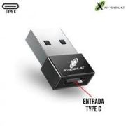 Adaptador USB x Tipo C  XC-ADP-29