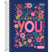 Agenda 2025 Espiral D+ Feminina 117mm x 164mm Tilibra *Capas Sortidas* *Unitária*