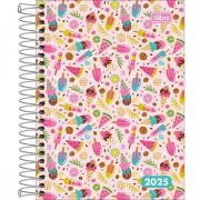 Agenda 2025 Espiral D+ Feminina 117mm x 164mm Tilibra *Capas Sortidas* *Unitária*