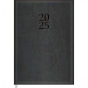 Agenda 2025 Costurada Torino 135mm x 192mm Tilibra Preta
