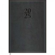 Agenda 2024 Costurada Torino 135mm x 192mm Tilibra Preta