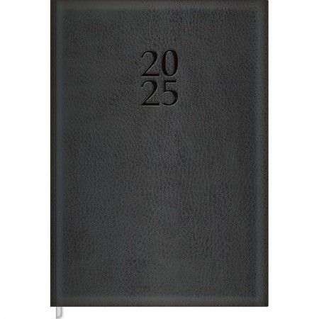 Agenda 2025 Costurada Torino 135mm x 192mm Tilibra Preta