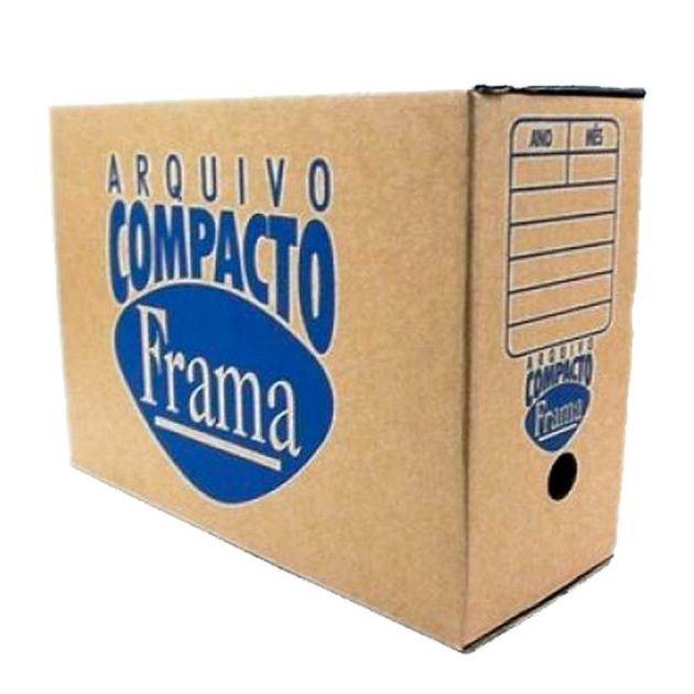 Arquivo Morto de Papelão Tamanho Padrão (Ofício) FRAMA