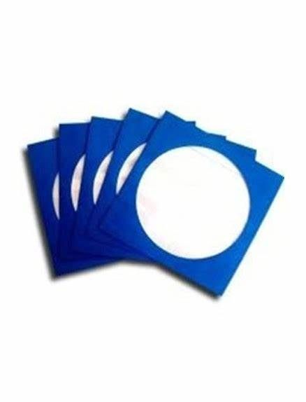 Arquivo para CD Envelope com Visor Azul com 10 Unidades