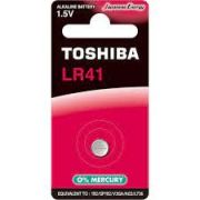 Bateria Alkaline 1.5V LR41 Toshiba Moeda *Unidade*