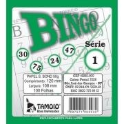 Bloco Bingo Verde com 100 Folhas