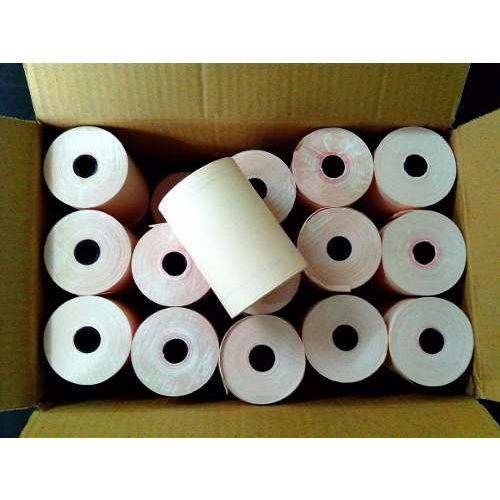 Bobina Térmica Thega 80mm x 40 metros com 30 unidades Palha / Salmão
