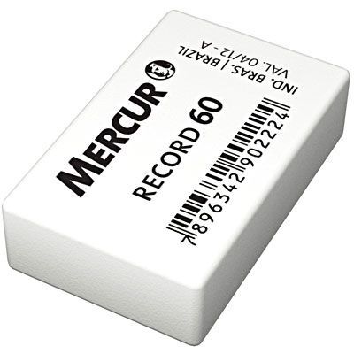 Borracha Mercur Record 60 Branca