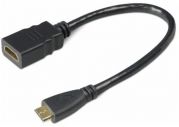 Cabo Adaptador HDMI Femea X Mini HDMI Macho 30 cm