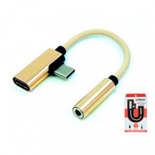 Cabo Adaptador USB Tipo "C" x P2 Fêmea Xtrad CT-2145