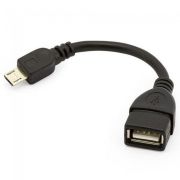 Cabo Adaptador USB Fêmea  x Micro USB V8 OTG