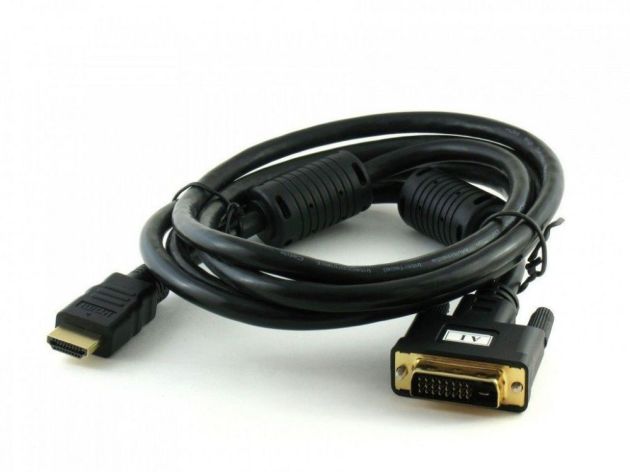 Cabo DVI Macho x HDMI (24+1) 10 Metros