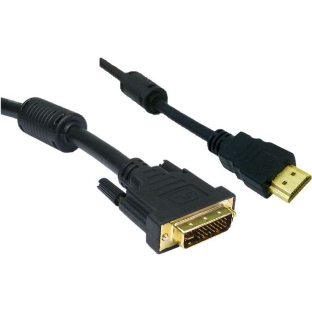 Cabo HDMI Macho x DVI Macho (24+5) 2,00 metros