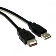 Cabo Extensor USB A-Macho x A-Femea 2.0 1,50/1,80 mts