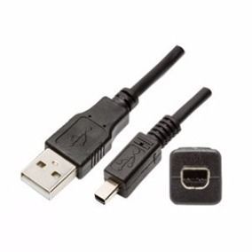 Cabo USB A Macho Câmera Digital x Mini USB Macho 4 pinos