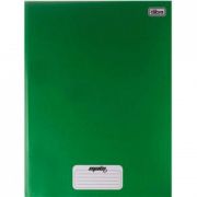 Caderno Brochura Costurado Capa Dura 1/4 48 Folhas Tilibra - Verde