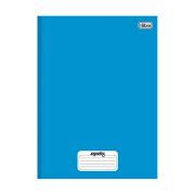 Caderno Universitário Brochura Capa Dura Azul 48 Folhas Tilibra