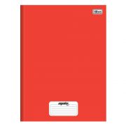 Caderno Universitário Brochura Capa Dura 48 Folhas Vermelho Tilibra