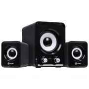 Caixa de Som Subwoofer 2.1 Vinik Standard Way USB Preta