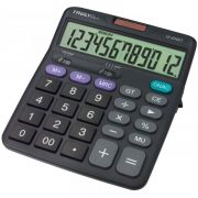 Calculadora de Mesa Truly Ref.831B-12 12 Dígitos Preta