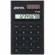 Calculadora de Bolso Zeta ZT662-BK 8 Dígitos Preta