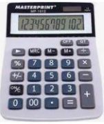 Calculadora de Mesa Masterprint Ref.MP1010 12 Dígitos Cinza