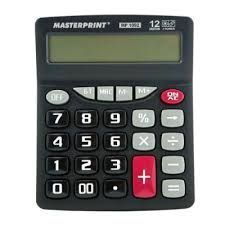 Calculadora de Mesa Masterprint MP1092 12 Dígitos Preta