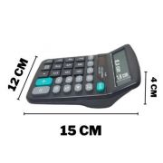 Calculadora de Mesa Vighs Ref.V-837B 12 Dígitos Preta