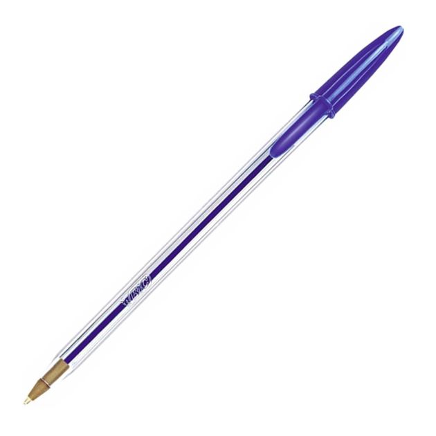 Caneta Esferográfica Bic Cristal Comum 1.0mm Azul