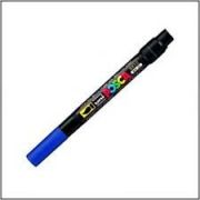Caneta Pincel Brush Pen Posca Azul PCF-350 Uni-Ball