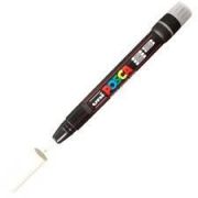 Caneta Pincel Brush Pen Posca Branca PCF-350 Uni-Ball
