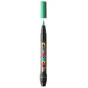 Caneta Pincel Brush Pen Posca Verde PCF-350 Uni-Ball