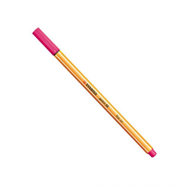 Caneta Hidrográfica 0.4mm Stabilo 88 - Rosa Neon