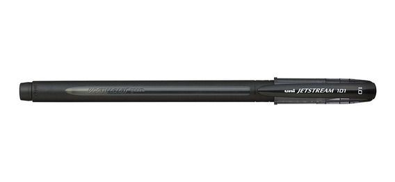 Caneta Executiva Rollerball Uni-Ball Jetstream SX-101 1.0mm Preta