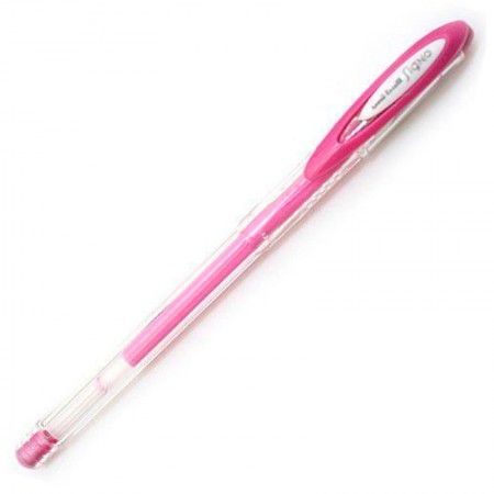 Caneta Gel Uni-Ball Signo Angelic 0.7mm UM-120AC Rosa Pastel