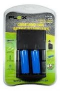 Carregador Flex para Baterias Recarregáveis 3,7V / 4,2V FX-C10