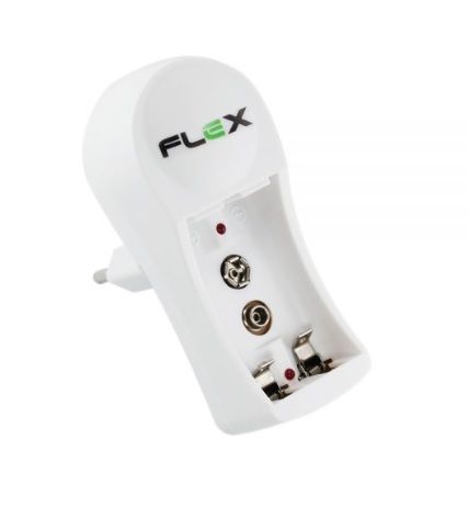 Carregador Flex para Pilhas Recarregáveis FX-C11 AA/AAA/9V