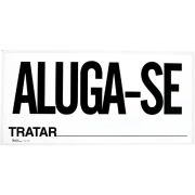 Cartaz Aluga-se unitário