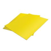 Cartaz em Papel Duplex Amarelo Liso 42x60 unitário
