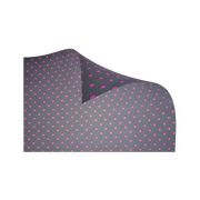 Cartolina Dupla Face Preta com Bolas Pink 48cm x 66cm 150g