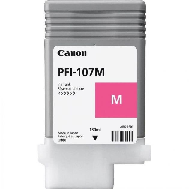 Cartucho Canon PFI-107M Magenta Plotter