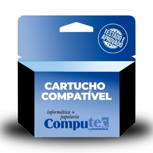 Cartucho Compatível com HP F6V31AB (664XL) 12ml Preto