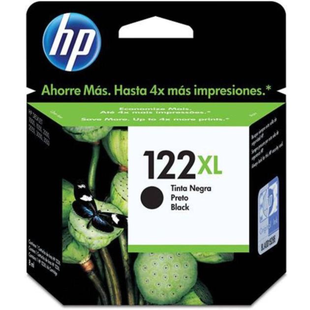 Cartucho HP 122XL Original Preto/Black CH563HB 8,5 ml